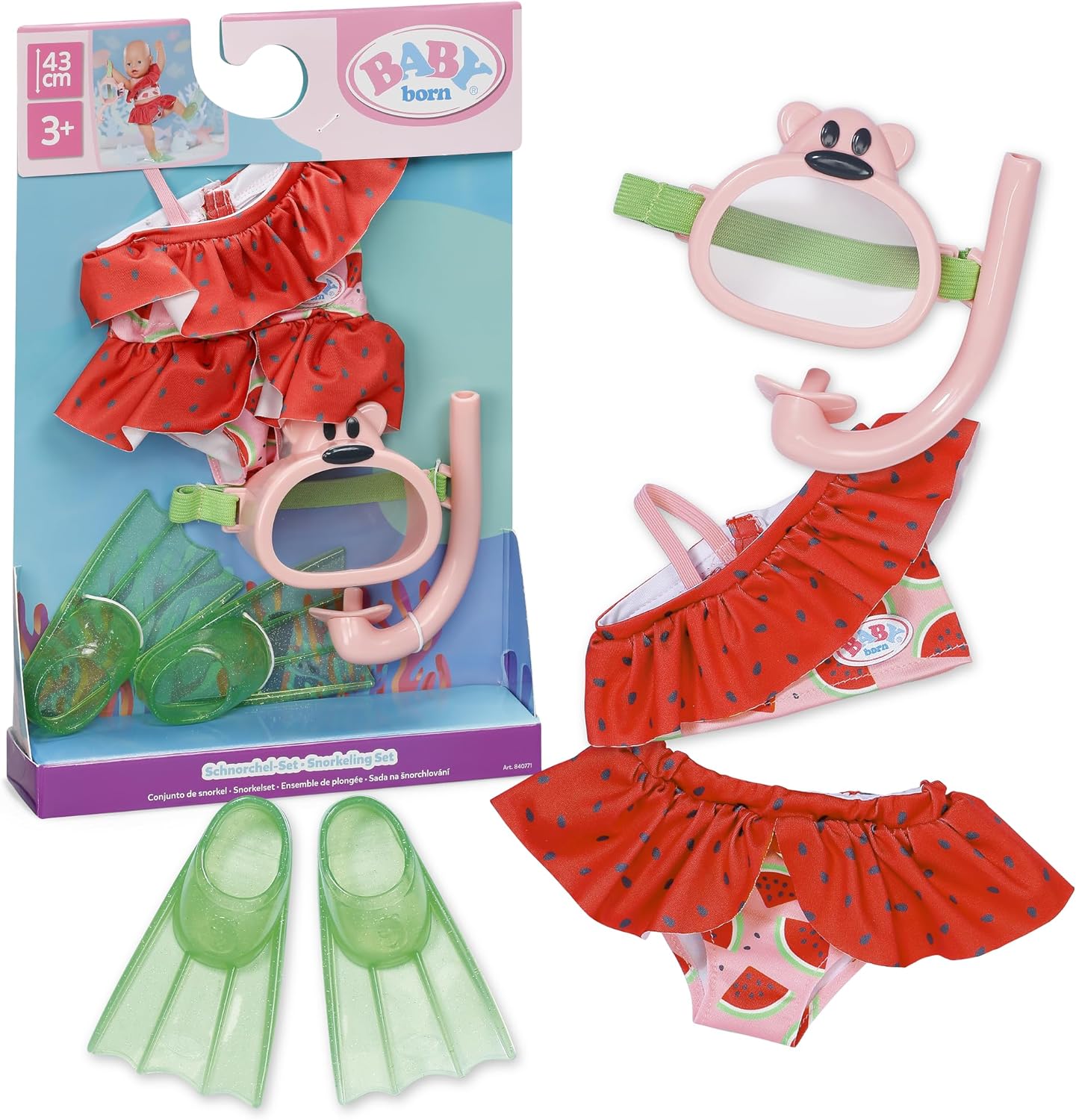BABY born Schnorchel - Set 43cm - Bild 1