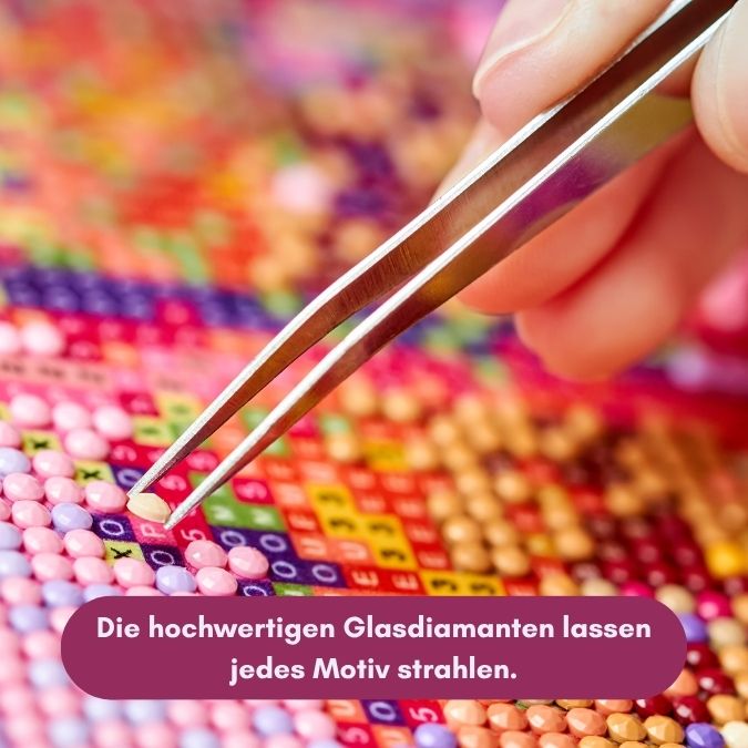 Adventskalender Diamond Painting Glitzerndes Weihnachtsdorf - Bild 3