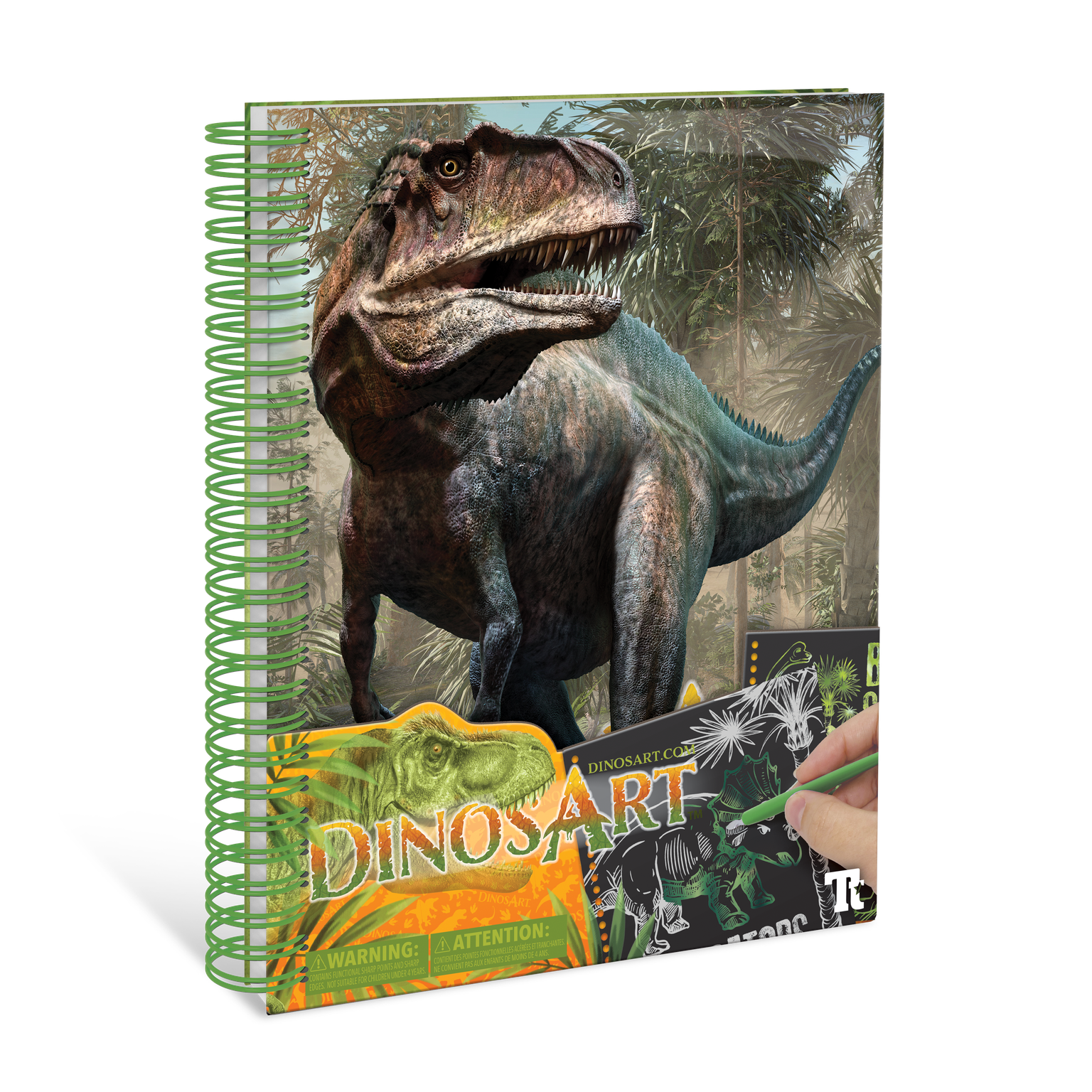 Dinosart Creative Book Scratch - Bild 1