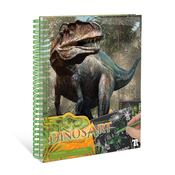 Dinosart Creative Book Scratch