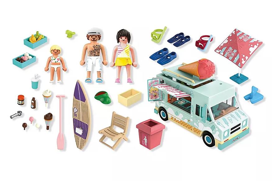 PLAYMOBIL my Life Ice Cream Truck mit Surfshop 71904 - Bild 3