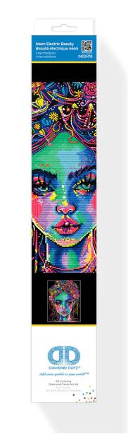 Diamond Painting Neon Schönheit - Bild 3