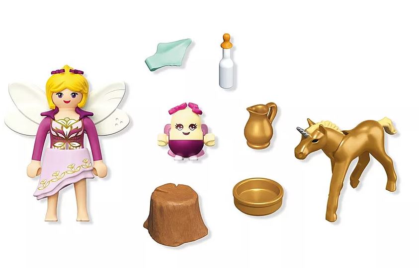 PLAYMOBIL Goldenes Einhornfohlen mit Fee 71844 - Bild 3