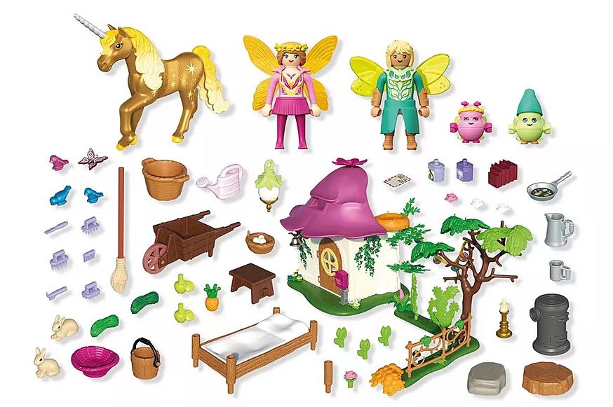 PLAYMOBIL Gemütliches Feenzuhause mit Goldeinhorn 71838 - Bild 3