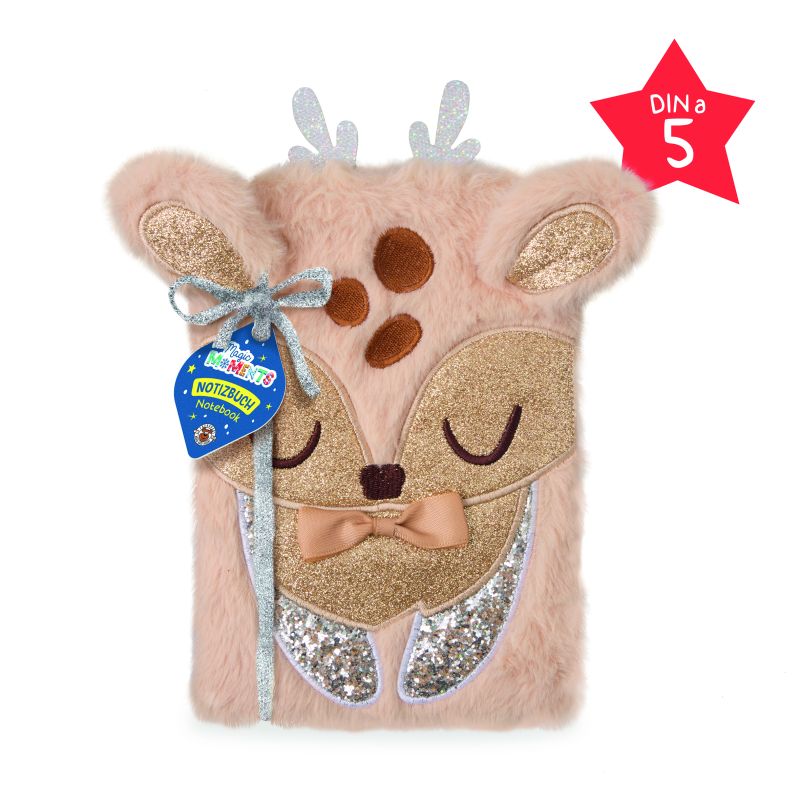 Magic Moments Plüsch- Notizbuch A5 - Bild 2