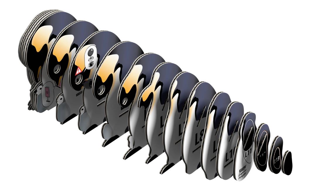 3D Bastelset Kaiserpinguin - Bild 3