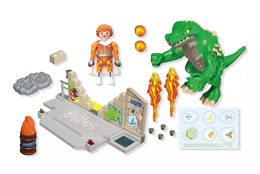 PLAYMOBIL Action Helden - Showdown mit der Riesenechse 71831 - Bild 3