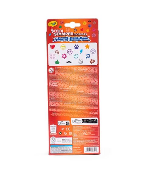 Crayola 16 mini Stempel-Filzstifte - Bild 3