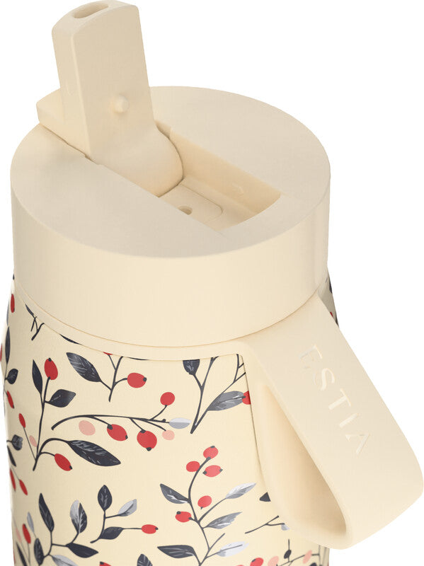 ESTIA Edelstahl Trinkflasche Pulse 5 dl Bloom Beige - Bild 3