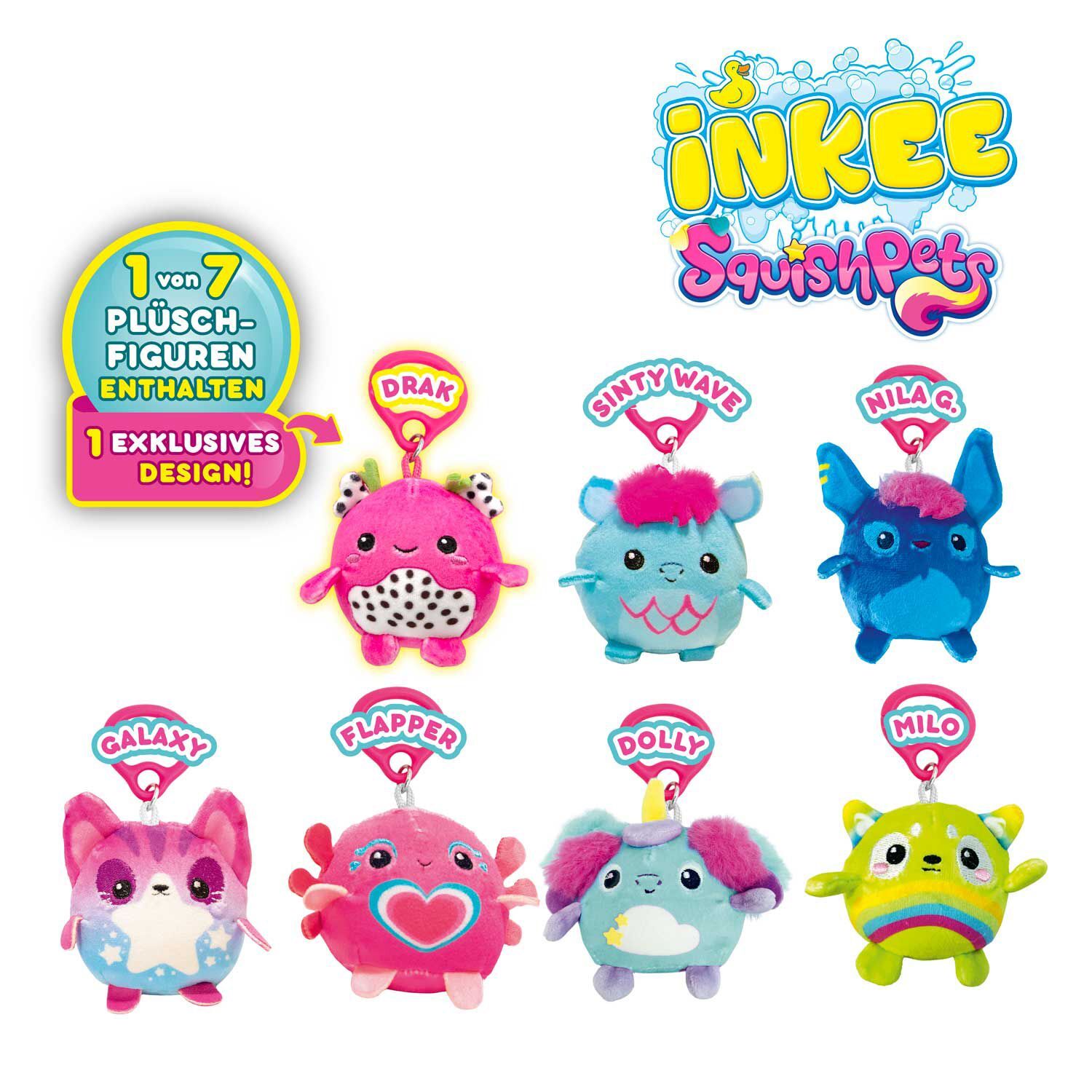Inkee Badebombe Surprise XXL Squishpets - Bild 3