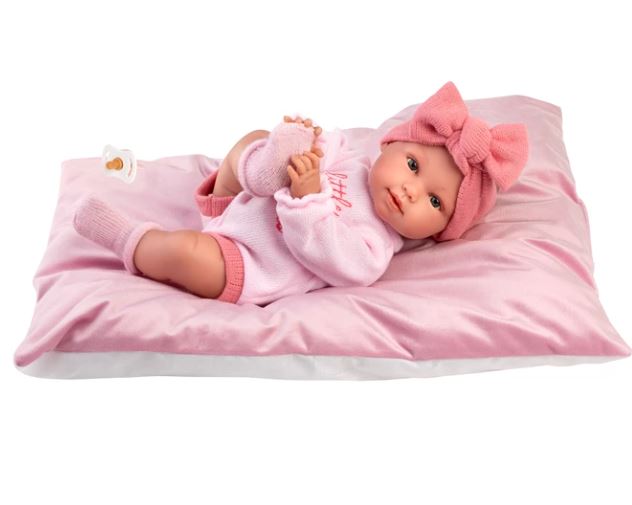 Llorens Babypuppe Svenja mit Kissen 36cm - Bild 3