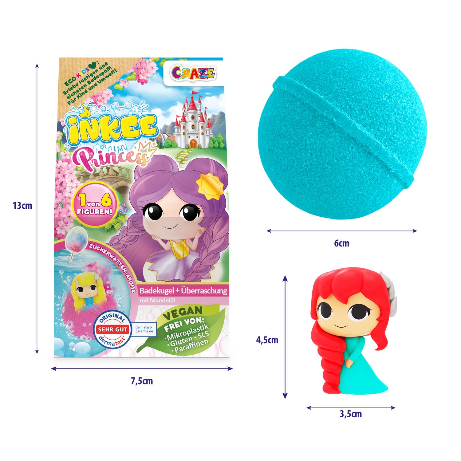 Inkee Badebombe Surprise Princess - Bild 3