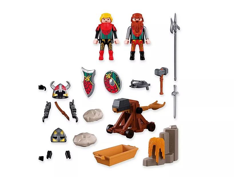 PLAYMOBIL Knights Steinkatapult Drachenritter 72117 - Bild 3