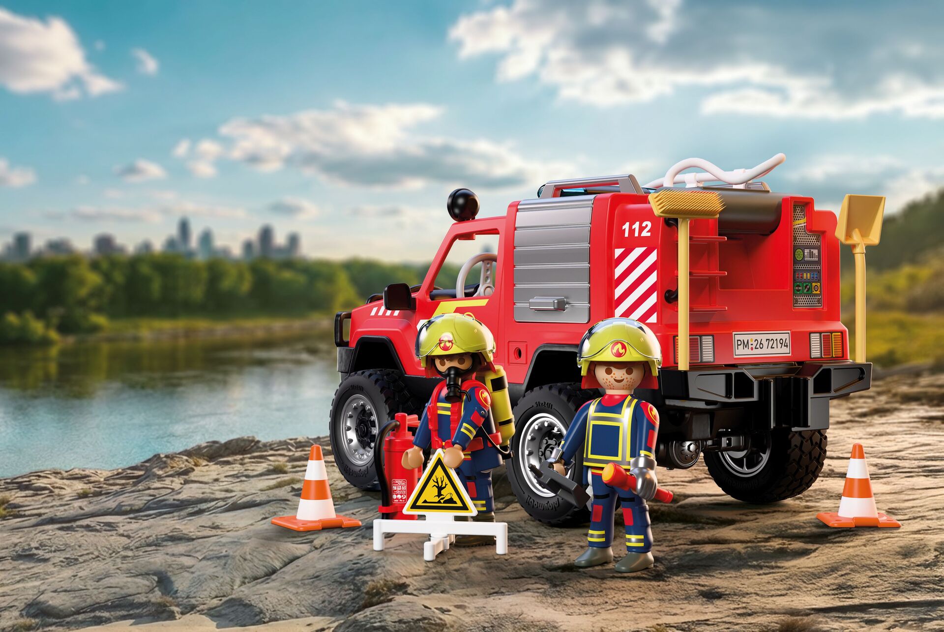 PLAYMOBIL City Action Feuerwehr-Pickup 72194 - Bild 3