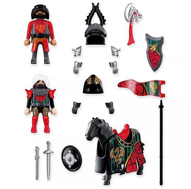 PLAYMOBIL Knights Anführer Drachenritter 72118 - Bild 3