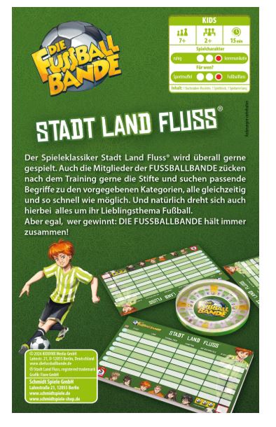 Schmidt Die Fussballbande, Stadt Land Fluss - Bild 3