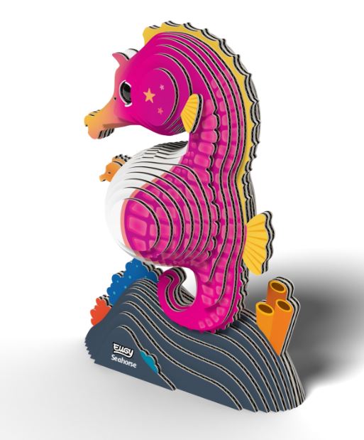 3D Bastelset Seepferdchen - Bild 3