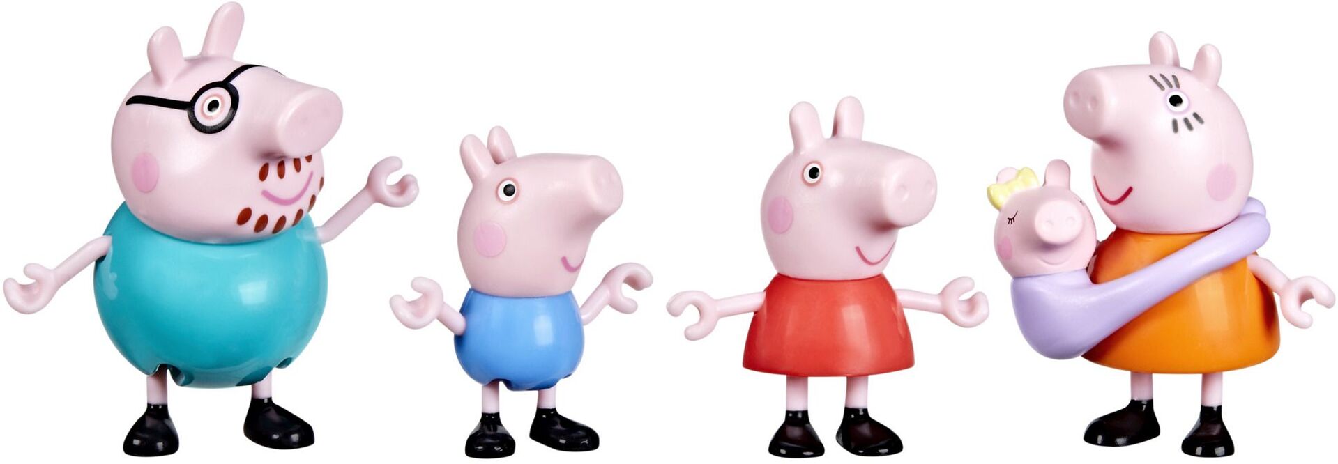 Peppas fünfköpfige Familie Figurens - Bild 3