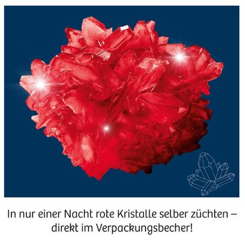 Kosmos rote Kristalle züchten – Experimentierset ab 10 Jahren - Bild 3