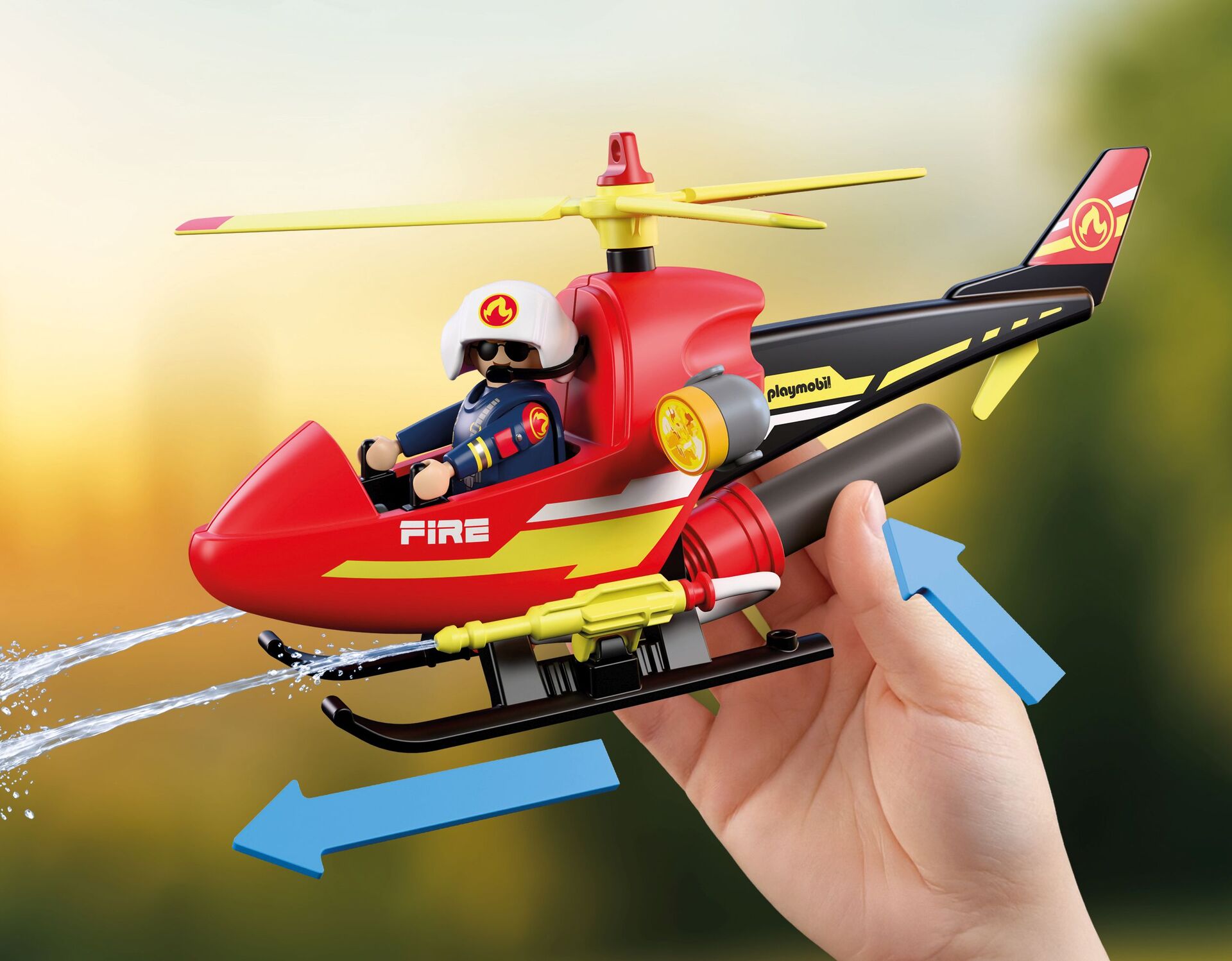 PLAYMOBIL City Action Feuerwehr-Helikopter 72196 - Bild 3