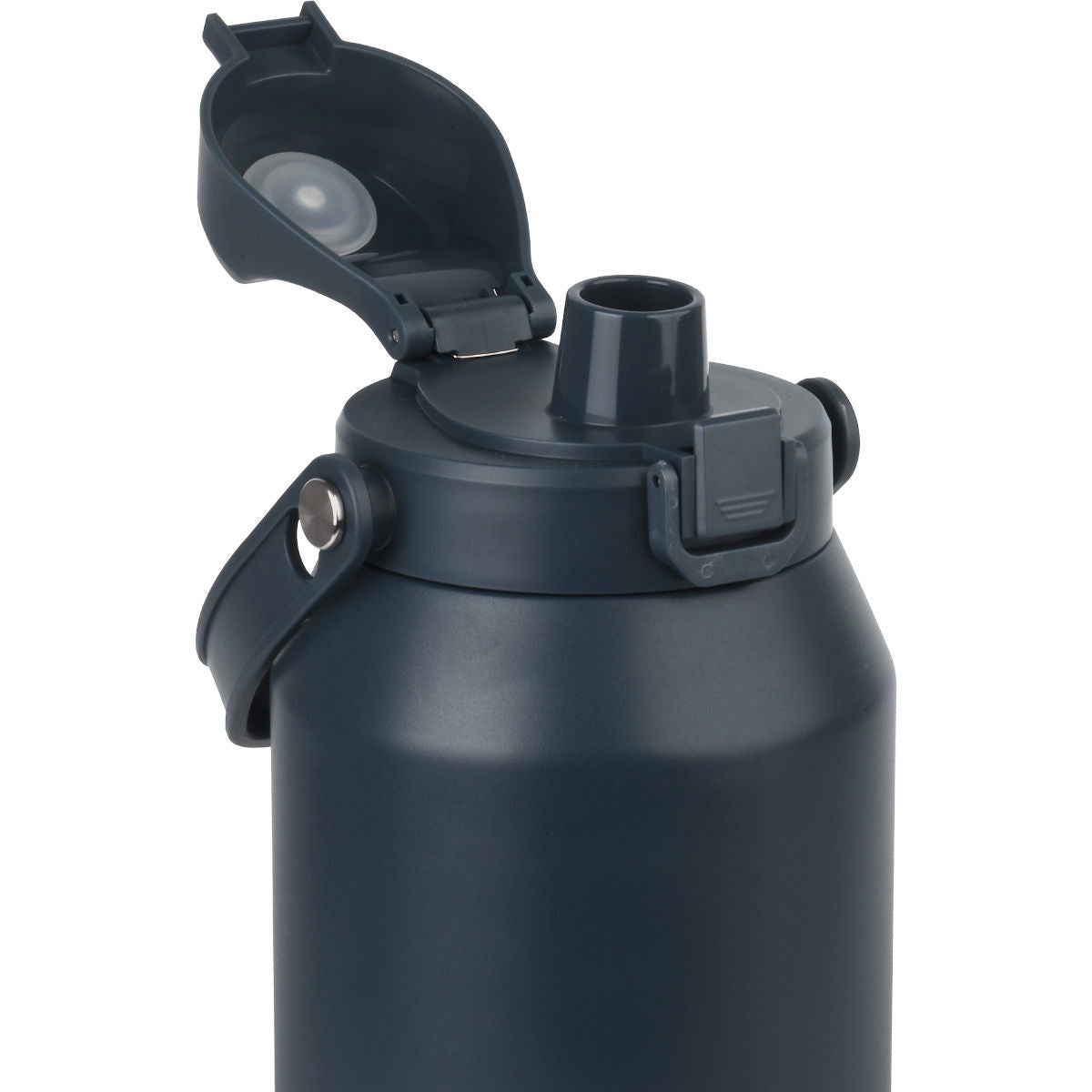 ESTIA Edelstahl Trinkflasche mit Tragegriff 18 dl Indigo - Bild 3