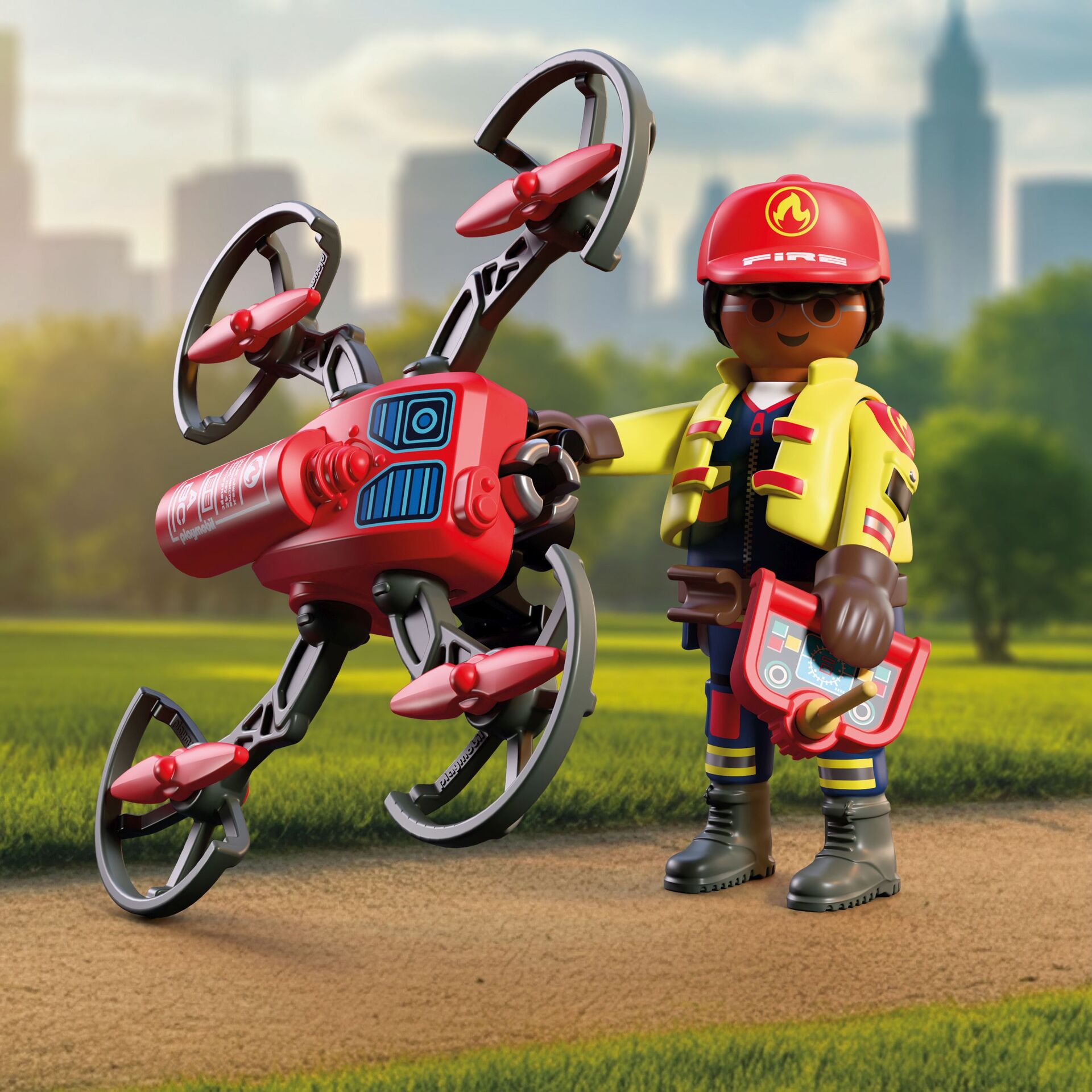 PLAYMOBIL Feuerwehr-Löschdrohne 72197 - Bild 3
