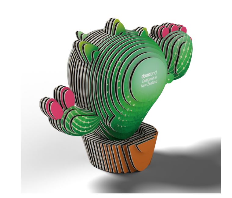 3D Bastelset Kaktus - Bild 3