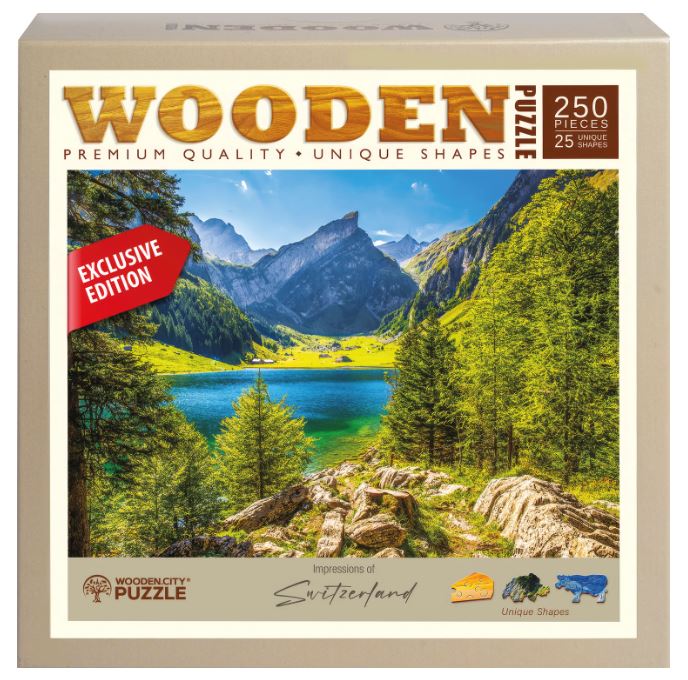 Puzzle Holz Seealpsee 250 Teile - Bild 3