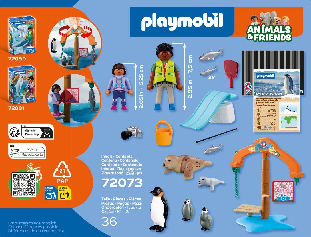 PLAYMOBIL Animals & Friends: Zoo Eis-Expedition 72073 - Bild 3