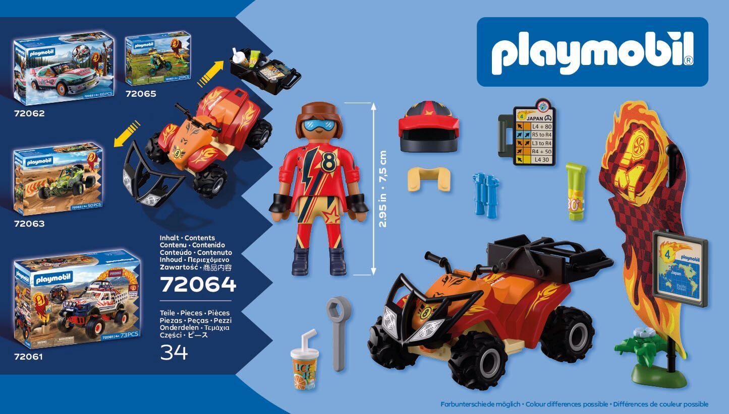 PLAYMOBIL Offroad Quad 72064 - Bild 3
