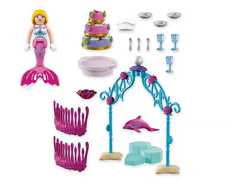 PLAYMOBIL Fantasy & Magic Unterwasserhochzeits-Buffet 72108 - Bild 3