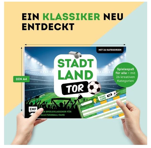 Stadt, Land, Tor - Der Spieleklassiker für alle Fussball-Fans - Bild 3