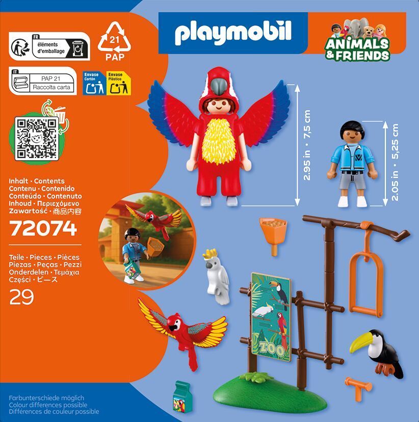 PLAYMOBIL Animals & Friends: Zoo: Maskottchen 72074 - Bild 3