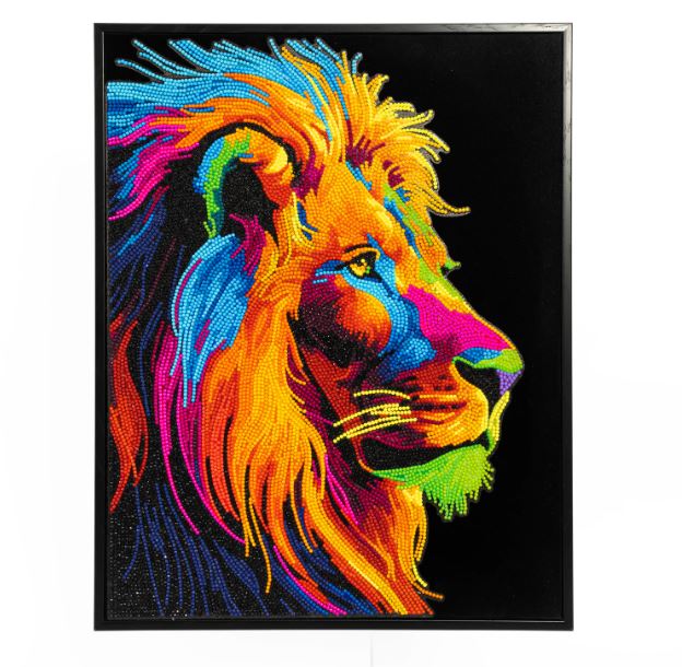 Diamond Painting Neon Leopard (Kopie) - Bild 3