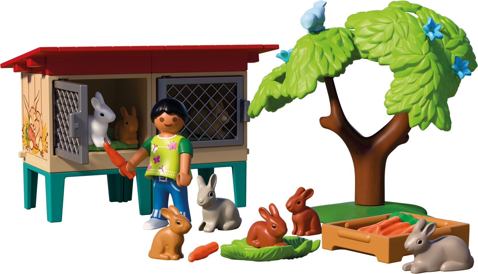 PLAYMOBIL Ländlicher Kaninchenstall 72170 - Bild 3