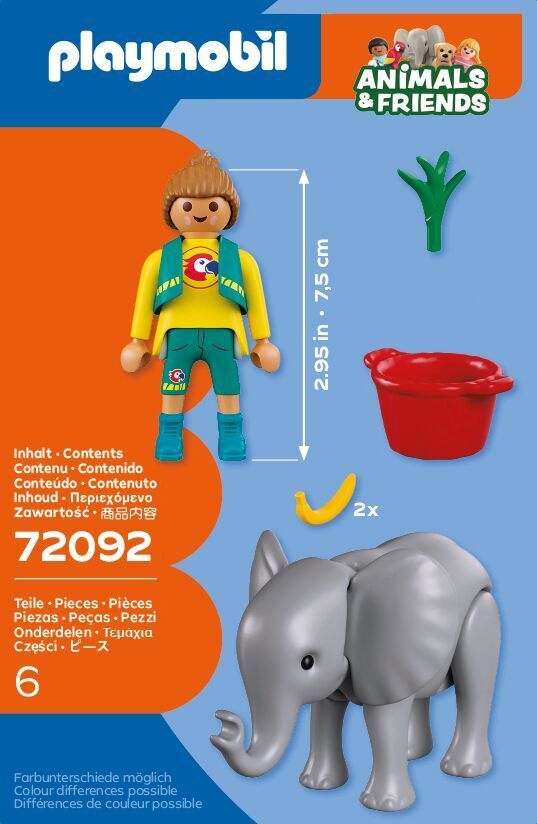 PLAYMOBIL Animals & Friends: Zoo: Elefantenbaby 72092 - Bild 3