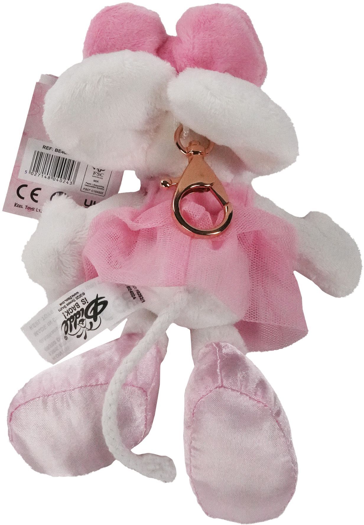 Schlüsselanhänger Plüsch Diddlina Ballerina 15cm - Bild 3