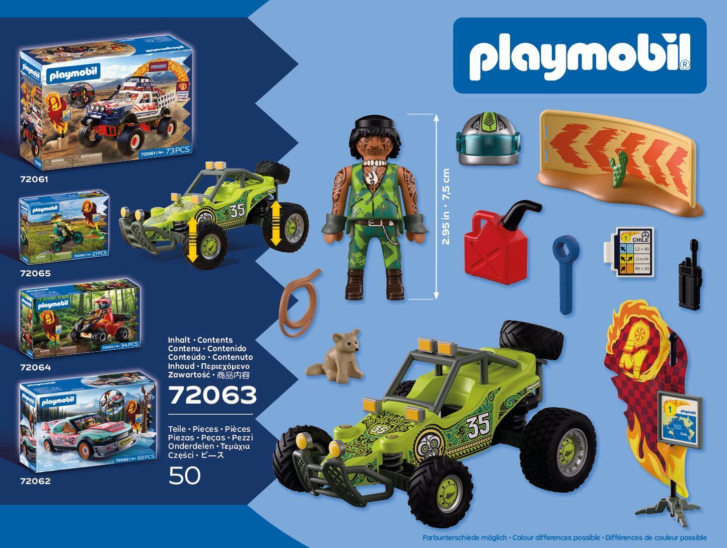 PLAYMOBIL Offroad Buggy 72063 - Bild 3