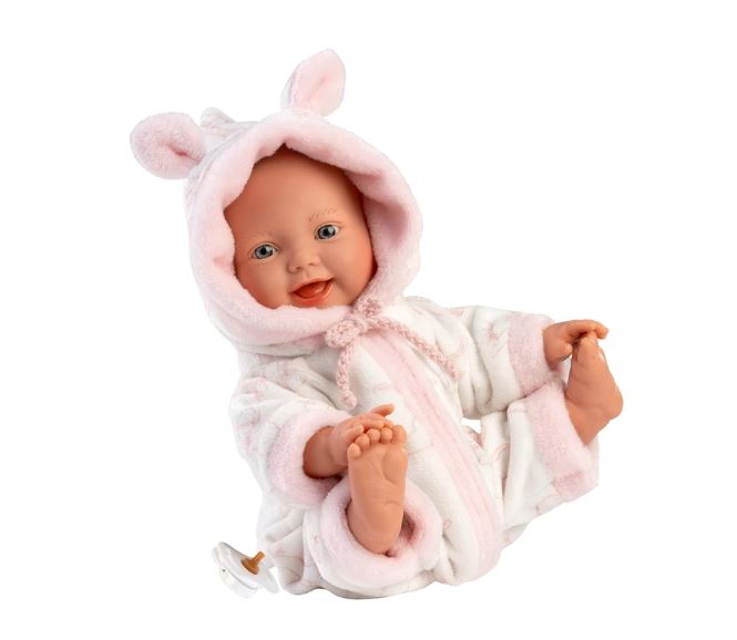 Llorens Babypuppe Helena Strampler Storch 31cm - Bild 3