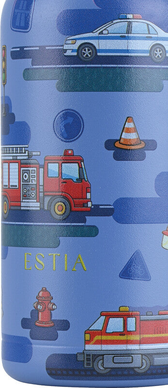 ESTIA Edelstahl Trinkflasche Kids City Heroes 3.5 dl - Bild 3