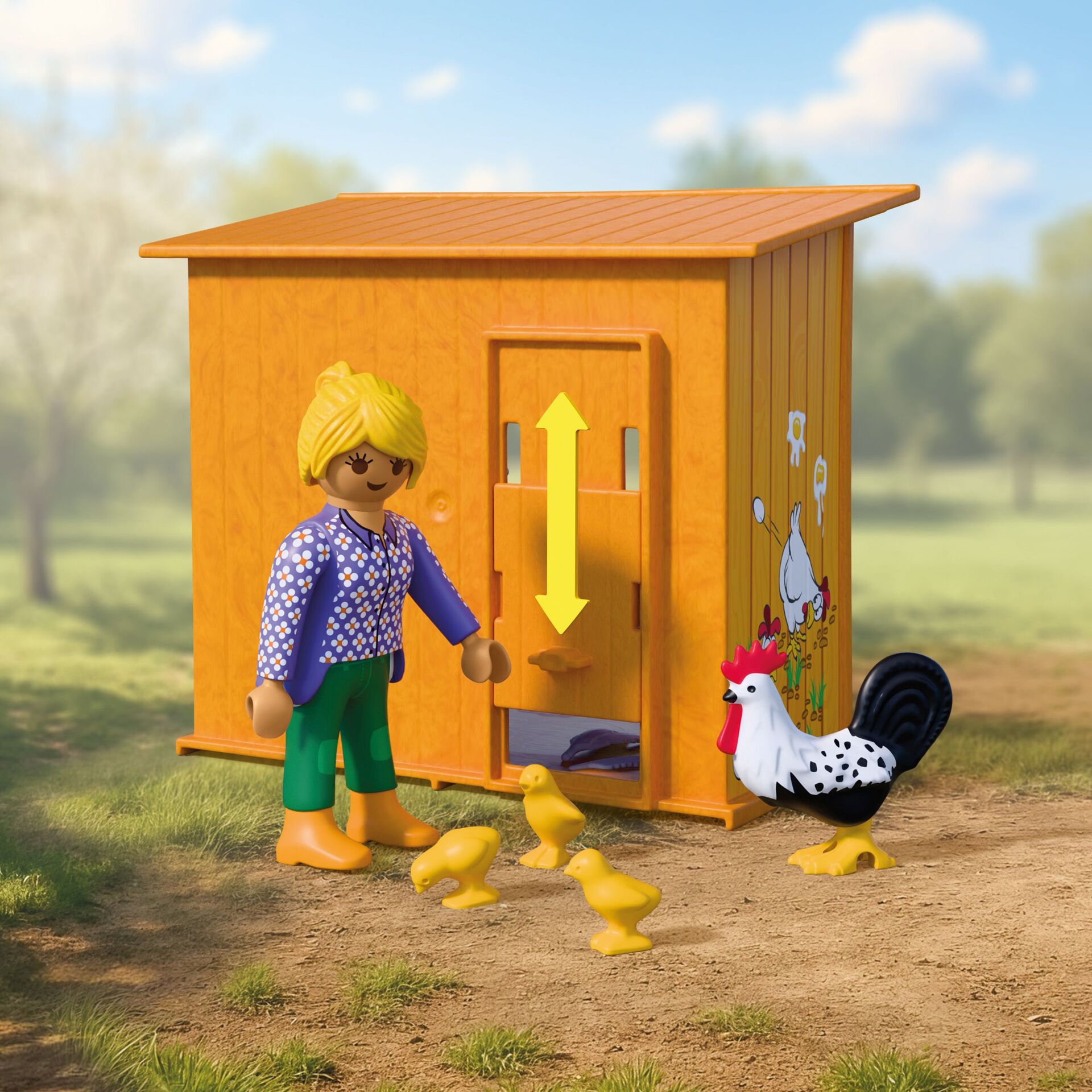 PLAYMOBIL Hühnerstall 72168 - Bild 3