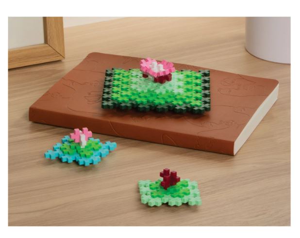 Plus Plus Tube Kreativ Bausteine Monet die japanische Fussgängerbrücke - Bild 3