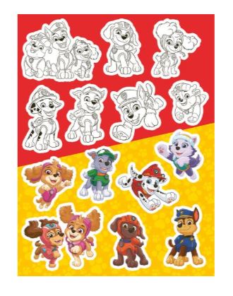 Paw Patrol Sticker- und Malspass - Bild 3