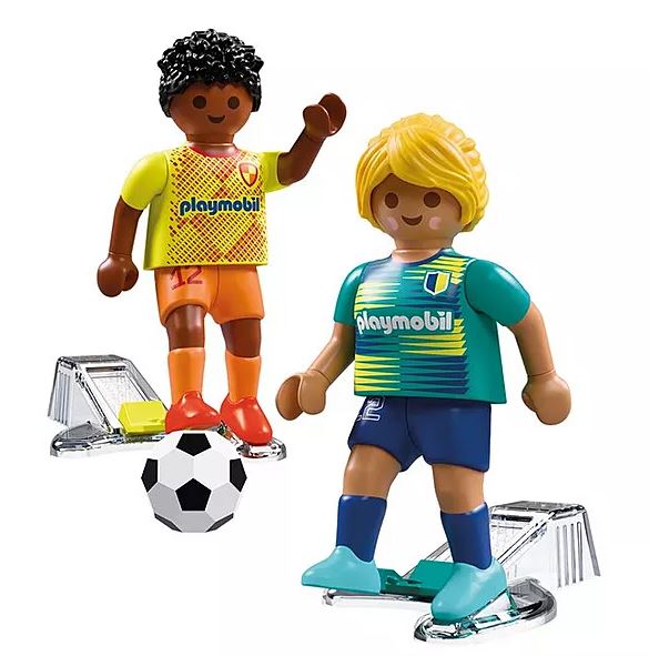 PLAYMOBIL My life Fussballspieler und Fussballspielerin 72058 - Bild 3