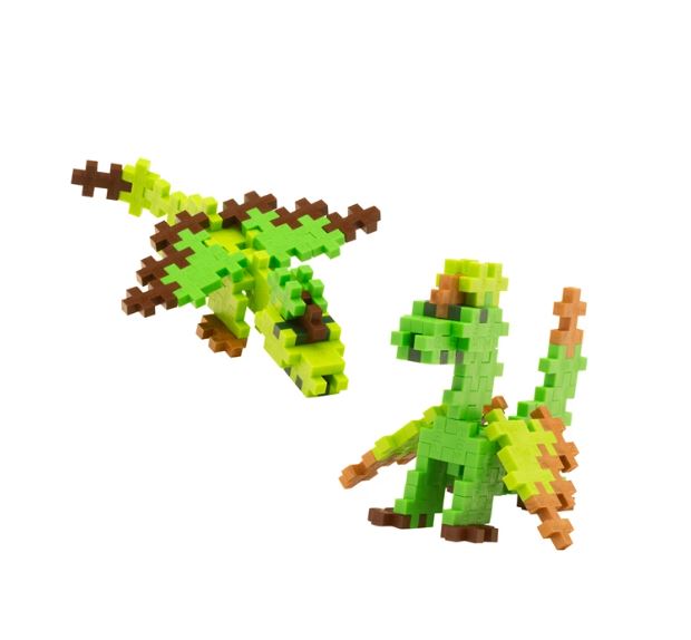 Plus Plus Tube Erd Drache 100 pcs - Bild 3