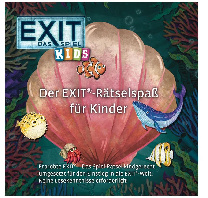 Exit Das Spiel - Kids: Im Meer Rätselspass - Bild 3