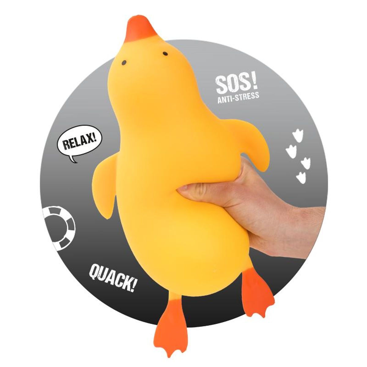 XXL Anti-Stress Sofort-Hilfe Ente - Bild 3