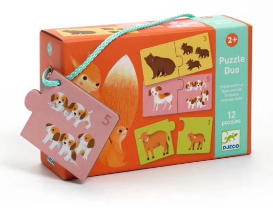 Puzzle Duo Tierbaby - Bild 1