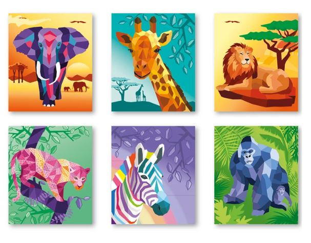 Sticker Painting Buch Safari - Bild 3