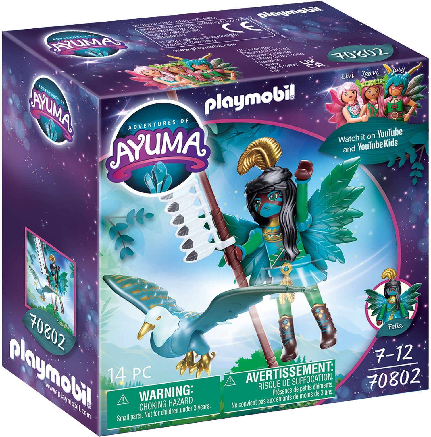 PLAYMOBIL Ayuma - Knight Fairy mit Seelentier 70802 - Bild 1
